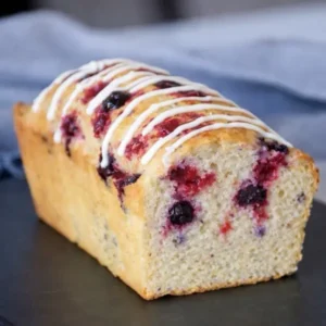 Budin Frutos Rojos