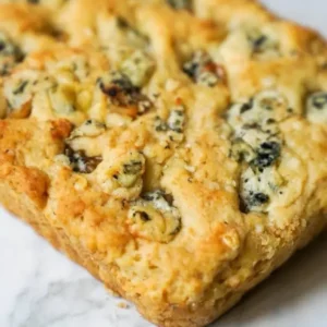 Focaccia Nuez y Queso Azul