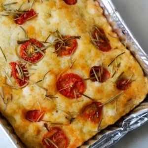 Focaccia Romero y Cherry
