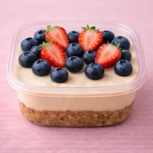 Postre Cheese Cake Frutos Rojos