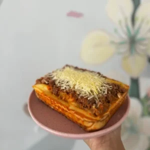 Lasagña de Carne y Espinaca